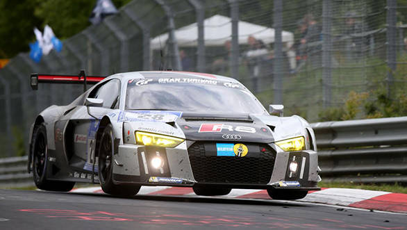 The No.28 Audi R8 LMS beat the second-placed BMW Z4 GT3 by a narrow 40 second margin