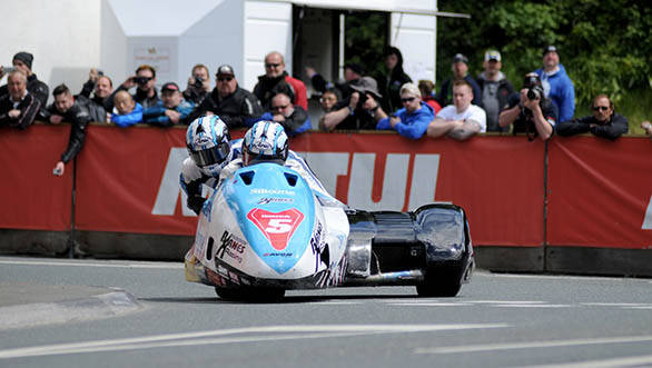 The Birchall Brothers were unstoppable in Sure Side Car Race One