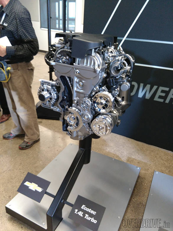 The new 155PS 1.4-litre turbopetrol Ecotec engine