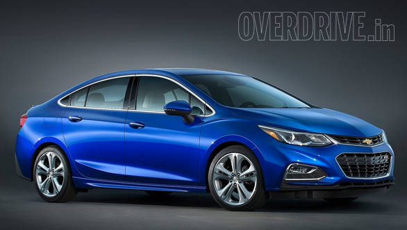 The new Chevrolet Cruze boasts a sleeker design than before