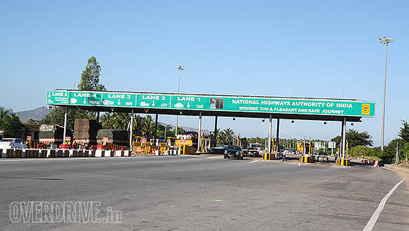 Toll booths in India