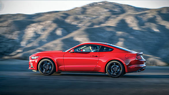 2015 Mustang Media Drive in L.A.