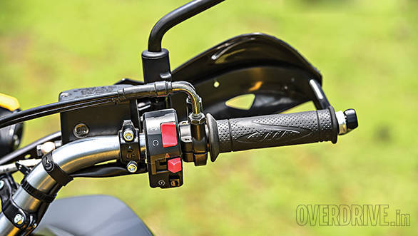 The Trek very much looks the business with its metal-stayed hand guards