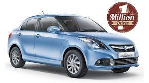Maruti Suzuki Swift Dzire crosses the one million units sold milestone