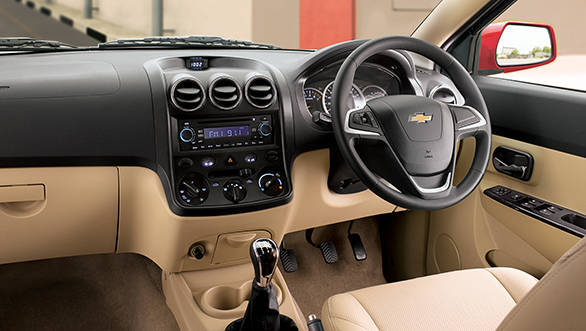 New Chevrolet Enjoy Launched - Interior