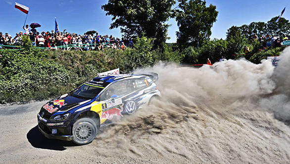 Sébastien Ogier (F), Julien Ingrassia (F) Volkswagen Polo R WRC (2015) WRC Rally Poland 2015