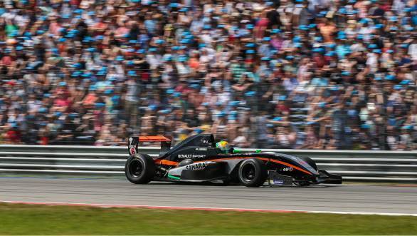 Jehan Daruvala finished eleventh in Race 1 and seventh in Race 2 of the fifth round of the Formula Renault 2.0 NEC series held at Assen