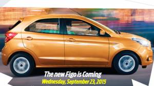 Ford to launch the new Figo hatchback in India on September 23, 2015