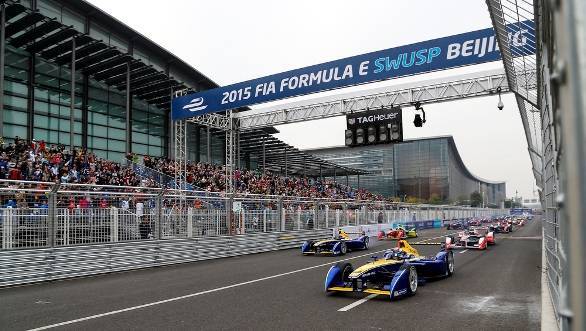 Formula E Beiking 2015 Renault e.Dam