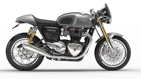 Triumph Thruxton R with the Cafe Racer Inspiration Kit