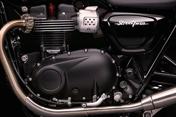 The brand new 900cc motor is now liquid cooled and features ride-by-wire