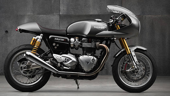 Triumph Thruxton R with the Track Racer Inspiration Kit