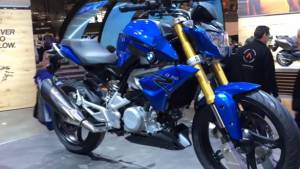 EICMA 2015 BMW G 310 R first look review by OVERDRIVE - Video