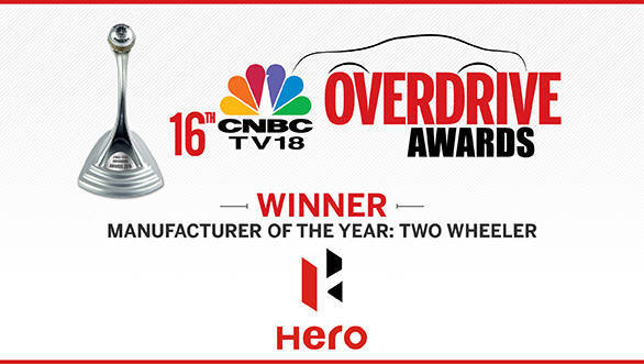 Manufacturer of the Year two-Wheeler