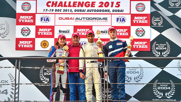 Tarunv Reddy wins MRF