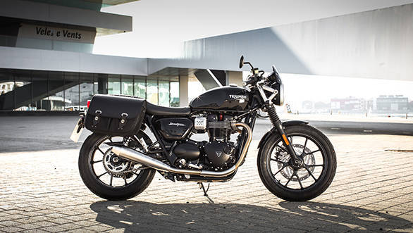 Triumph Street Twin with the Urban Inspiration Kit