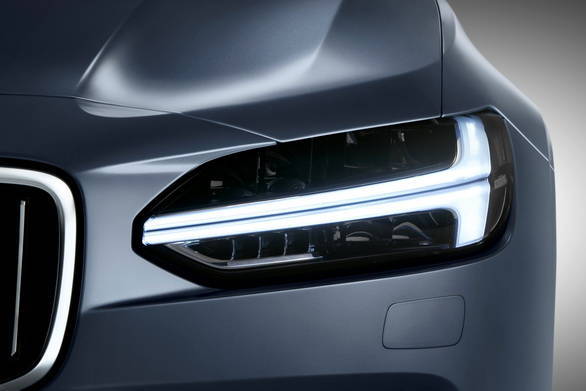 The 'Thor's Hammer LED headlight is going to be the signature of the design