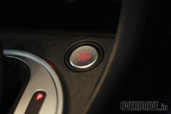 Push button start complements a fuel saving start-stop feature