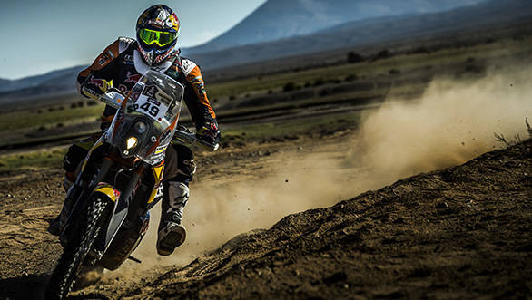 Antoine Meo, four-time enduro world champion, on his KTM 450