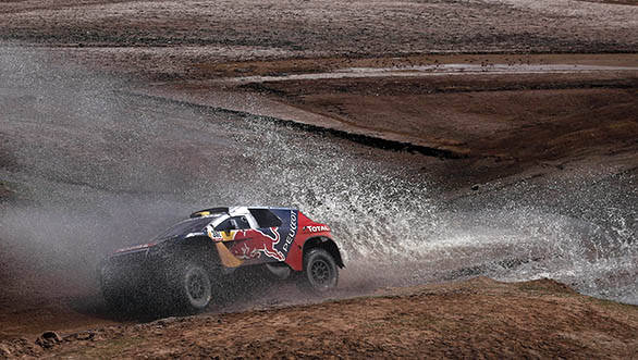 Stephane Peterhansel (FRA) from Team Peugeot-Total races during stage 07 of Rally Dakar 2016 from Uyuni, Bolivia to Salta, Argentina on January 9, 2016 // DPPI / Red Bull Content Pool  // P-20160111-00114 // Usage for editorial use only // Please go to www.redbullcontentpool.com for further information. //