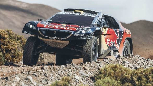 Stephane Peterhansel en route victory in the fourth stage of the Dakar 2016