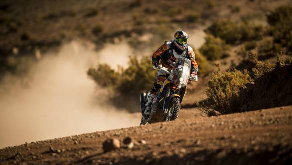 Dakar 2016 Stage 7 Antoine Meo KTM