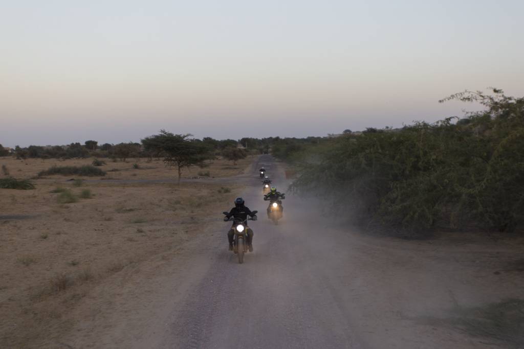 Scramblers in the dirt