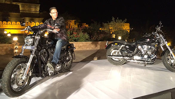 Harley Davidson 1200 Custom launch