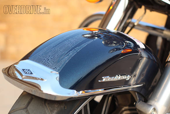 The paint and finish quality of the Harley-Davidson Road King is just class leading