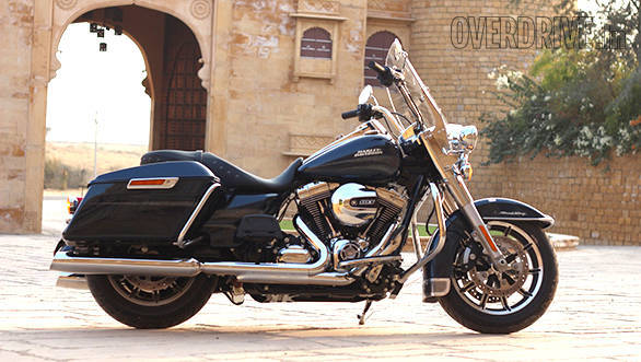 Long, low, loaded, slammed and sweet, the  Harley-Davidson Road King has great road presence and is as comfortable for all-day riding as it looks