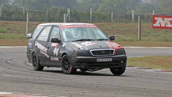 Keith D'Souza took victory in the first Indian Junior Touring Car Race of the weekend