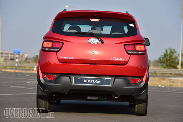 Overall height of 1655mm makes the KUV100 stand taller than most hatchbacks