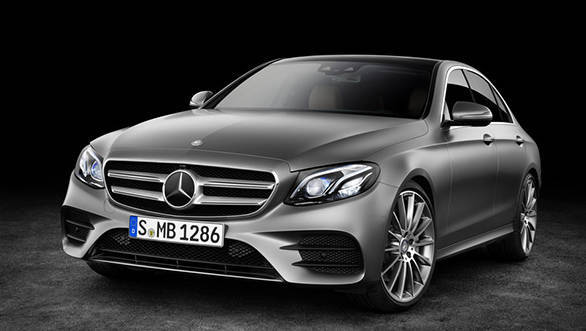 The new E gets a face heavily inspired by the C-Class and S-Class