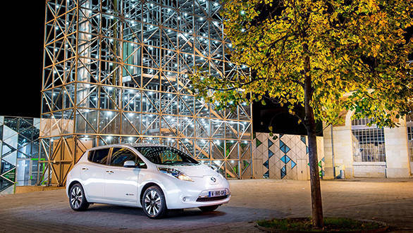 The latest LEAF EV boasts a range of 250km on a single charge