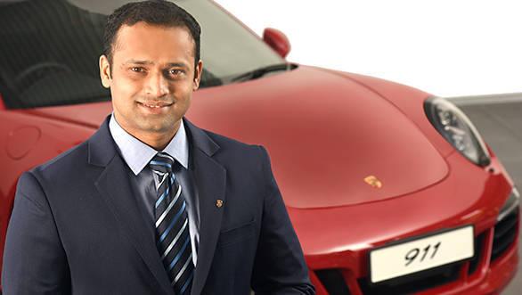 Pavan Shetty Porsche