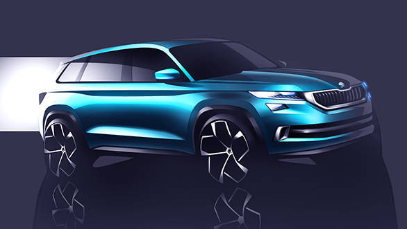 SKODA VisionS - SUV Design Study Celebrates Premiere in Geneva