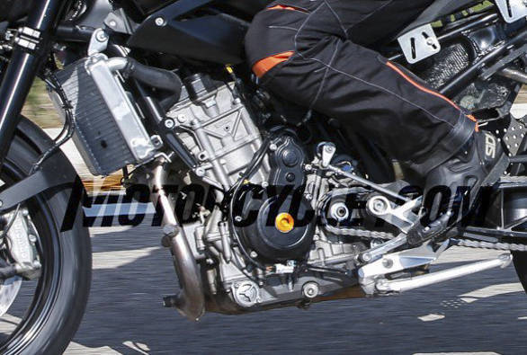 KTM 890 spied