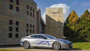 Aston Martin and LeEco collaborate for RapidE electric production model