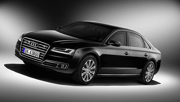 The A8 L Security looks like a standard A8 but meets the highest bullet resistant standards
