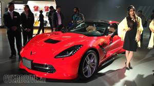 2016 Auto Expo: Chevrolet showcase the 2016 Camaro and Corvette Stingray