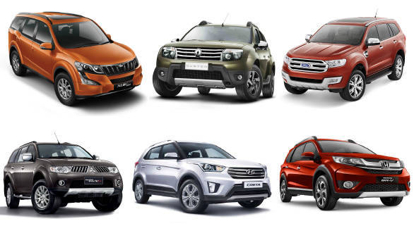 Composite Auto Budget 2016 SUV's