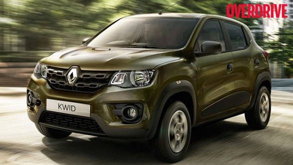 The 800cc version of Renault Kwid shown for representation purpose only