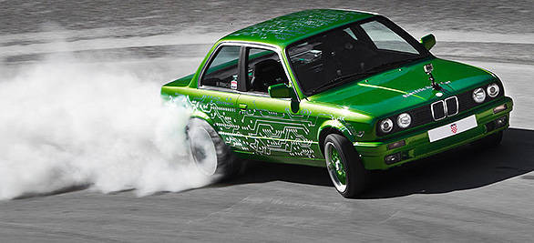 The original BMW E30 M3 that was used a development vehicle 