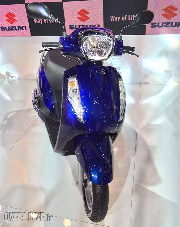 Suzuki has built an all-new scooter from the ground up. The chassis, engine and design are all fresh