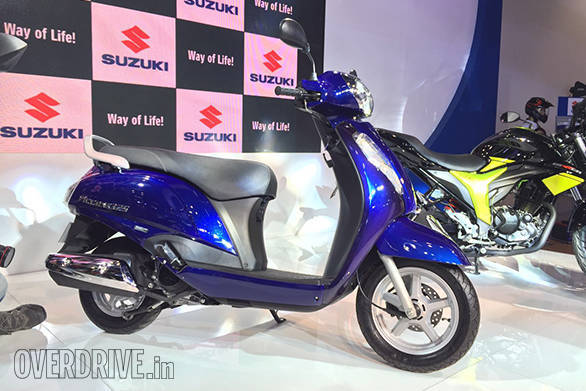 The engine in the new Suzuki Access 125 now makes more power and torque at 8.7PS and 10.2Nm, respectively