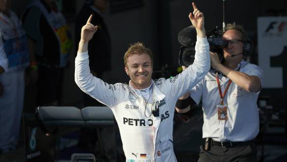 A win for Rosberg at the 2016 Australian GP