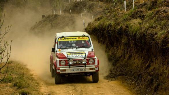 Lima Jamir en route second place in the SUV class of the event