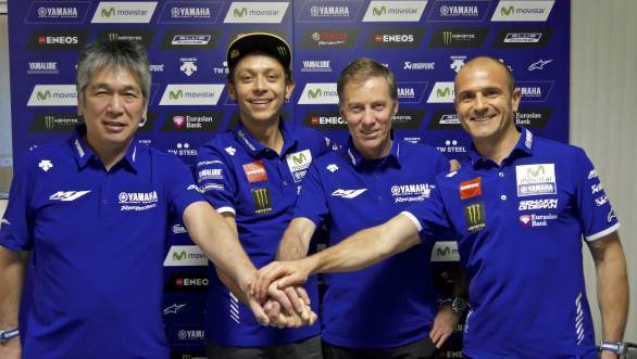 Rossi and Yamaha will continue their partnership till the end of the 2018 season of MotoGP