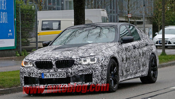 BMW M5 spied (2)