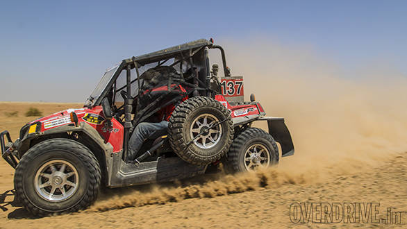 The Polaris' weren't the fastest vehicles in the rally. However, they managed to get through all the stages quite comfortably